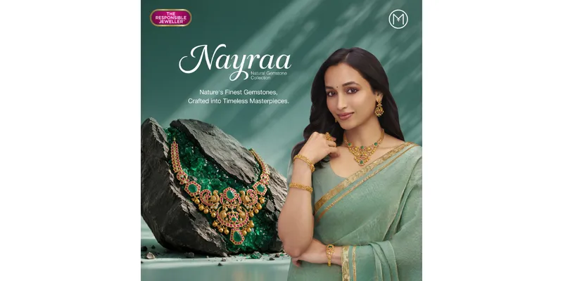 Malabar Gold & Diamonds Launches Nayraa Natural Gemstone Jewellery Collection Featuring Srinidhi Shetty